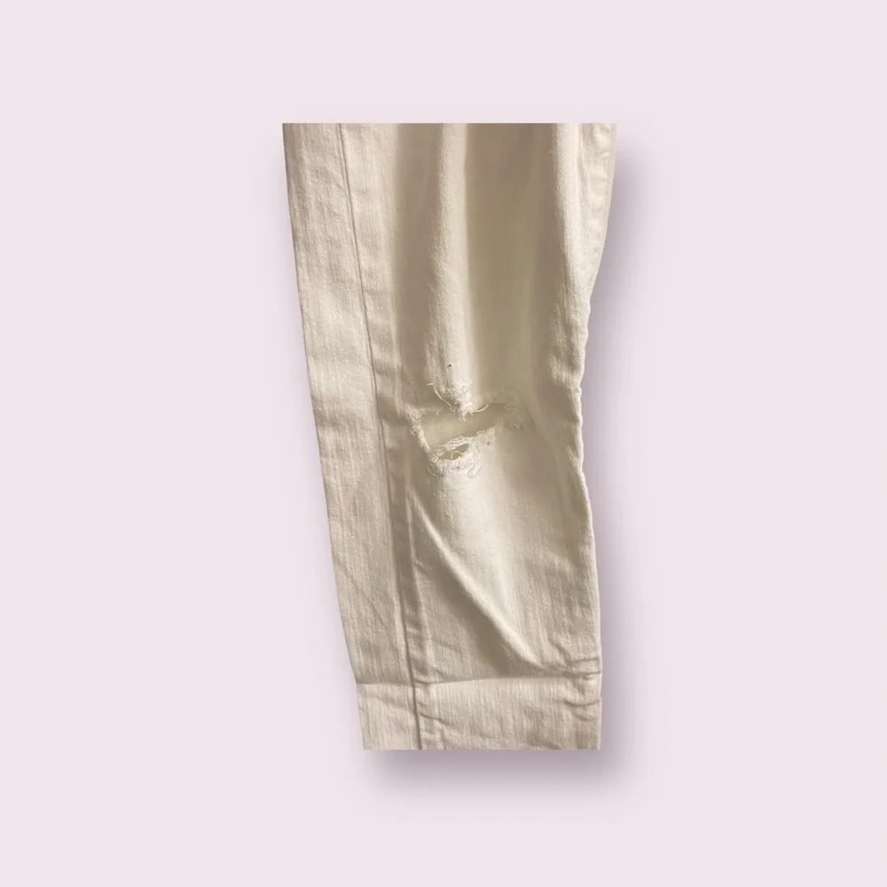 Lucky Brand‎ White Sienna Weekender Crop Denim Jeans Sz 0/26
